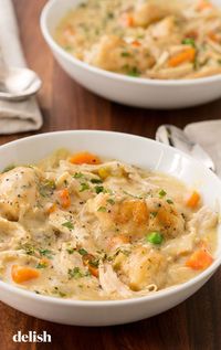 Dinner Tonight? Crock-Pot Chicken & DumplingsDelish