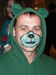 Image result for face paint bear