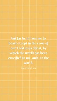 DAY 33 lent days special bible verse wallpaper; GALATIANS 6:14 GOD BLESS YOU! 22/3/21 #bibleversewallpaper #lentdays #special