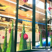 Vitrine de Noël – Vitrine & Peinture Décorative – VitrinePeinte / Peinture vitrine & Décoration sur vitre