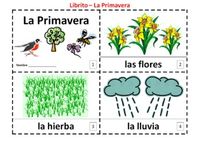 Spanish Spring Emergent Reader Booklets - La Primavera 2 Booklets