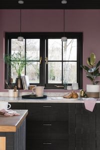 You can’t go wrong with colour. It’s one of the easiest, cheapest and surest ways of customising your kitchen. Instead of painting all walls, frame your kitchen by painting around the windows. Image courtesy, Amara