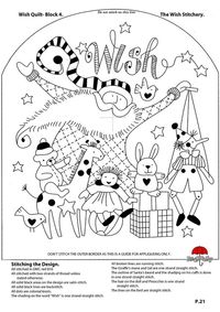 Red Brolly • Free Wish Stitchery