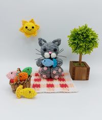 Crochet cat pattern