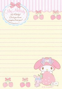Sanrio My Melody Memo (2015) | crazysugarbunny | Flickr