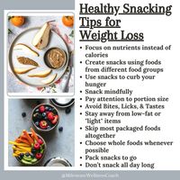 Have your snacks and eat them too! Snacking can 100 percent be part of your weight loss strategy, as long as snacking is proactive vs. reactive. To make sure that you stay nourished without sabotaging your diet, you’ll want to utilize these snacking tips. ---X--- #smartsnacking #healthysnacks #fitnesstips #nutritiontips #healthyfood #healthyeating #diettips #fitnessjourney #weightlossjourney #weightloss #weightlosstips #mealplan #mealprep #mealplanning #mealprepideas #nutritionplan #dietplan