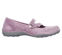 Skechers Women's Breathe Easy Lavish Days Relaxed Fit Mary Jane Flat Shoes (Rose/Pink)