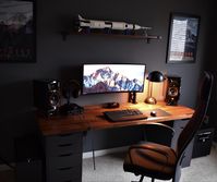 If you looking for a computer desk with plenty of storage for an open office or an awkward corner space, this L-Shape Computer Desk with Hutch will complete it with a timeless design you'll love. DIY COMPUTER DESK IDEAS THAT WILL FIRE UP YOUR SPIRIT WORKING FROM HOME #computer #computerdesk #computerdesk #deskdecor