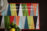 EZ Dresden Challenge Tutorial: Table Runner – Mama Love Quilts