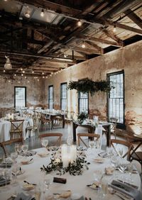 With a blend of rustic and luxurious, this wedding reception is the ultimate setting for a spring or summer bride to be. The decorations all together create an overall dreamy place for a reception. #weddingvenue #rusticwedding #summerwedding #springwedding