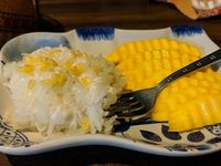 Mango sticky rice, Phuket Thai cookery, Phuket