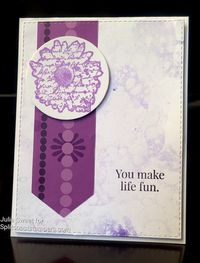 CT0322 Fun Life in Purple by asweetjewel at Splitcoaststampers
