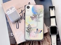 Excited to share this item from my #etsy shop: Pastel Line Art Collage Phone Case For iPhone 13 12 Pro Max 11 XR XS 7 8 Plus SE 2020 Clear Phone Cover With Aesthetic Design