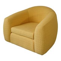 Mid-Century Style Lounge Chair | Chairish