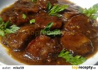 Vepřový jazyk v omáčce z marinády recept - TopRecepty.cz