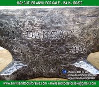 Ask for price with ID0870 on anvilsandtoolsforsale@gmail.com All pictures of all anvils on our website anvil for sale, anvils, blacksmith, blacksmiths, blacksmithing, antique tools, tool collector, swage block, stake, cone, cutler, french pig, amboss, incudine, schmied, forgeron, forge, enclume, forged, blacksmith tools, old tools, vintage tools, handtools, iron work, vise, stake, coutellier, chamouton, hulot harmel, collection, outil ancien, outils anciens, bigorne, art populaire, enclume