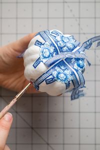 How to Decoupage with Napkins and Mod Podge - Olivia OHern