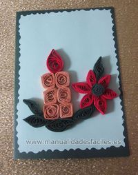 Tarjetas de navidad en filigrana
