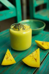 Saffron is one of the most valued ingredients in the country not just for its flavour or colouring but, most importantly, for being an antioxidant with several health benefits. On the other hand, chia seeds are packed with omega 3 fatty acids, fibre, calcium and phosphorus and are low on calories.”