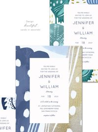 Watercolor sea shells & urchins Clip art abstract aqua blue | Etsy