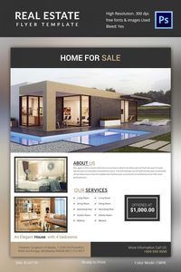Duplex Real Estate Flyer Download