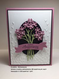 Beautiful Bouquet Photopolymer Bundle 145297 www.CarolArneson.Stampinup.net