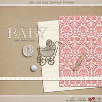 Sahlin Studio | Digital Scrapbooking Designs » I’ll Love You Forever