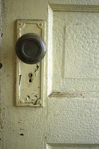 The best way to remove layers of peeling paint from old doors. | Photo: Enigma/Alamy | thisoldhouse.com