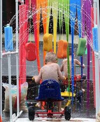 When you hear the words I'm Bored - be prepared with any of these activities. I love the dunk bucket and the balloon piñata!