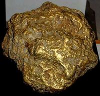The largest gold nugget ever found in Alaska (294 Troy Ounces = 9,144 kilogrammes).. mw ........................................................ Please save this pin... ........................................................... Because For Real Estate Investing... Visit Now! http://www.OwnItLand.com