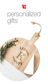 Make your Christmas gifts a little more special this year by choosing some of these personalized gifts from Overstock. These gifts will show all the recipients that you thought specifically of them when you chose it.