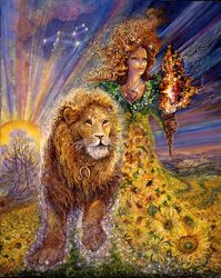 Josephine Wall - Leo: July 23—August 22 Ruled by the Sun, Leo’s brightest star is Regulus, Latin for “little king.”