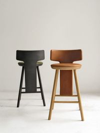 Pinna stools by Lucidi Pevere.