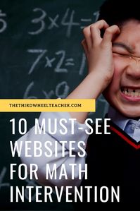 Looking for some help planning and implementing math interventions? These 10 websites are designed to do just that. Find tools, resources, and research-based interventions for struggling math students.