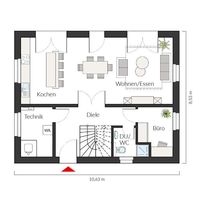 Raumgrundfläche: 72,00 m2