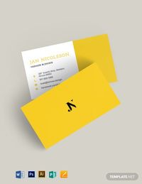 Professionally Designed/ Written Free Fashion Blogger Business Card Template Template - Easily Download, Edit & Print in Illustrator (ai), MS Word (doc), Pages (pages), Photoshop (psd), Publisher (pub)