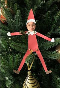 Elf Yourself Craft for Kids