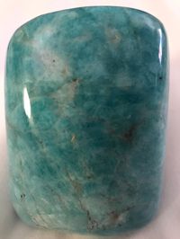 Amazonite Green variety of microcline feldspar also called Amazon stone