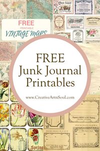 Free Junk Journal Printables > Creative ArtnSoul