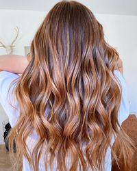 Golden Peach Balayage