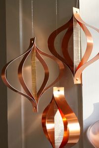 Mid Century Modern Christmas Decorations Metallic