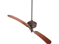 Quorum International Turner Oiled Bronze 68 Inch Indoor Ceiling Fan | QM2868286