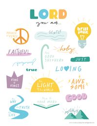 Kids' Praises for God Printable - iMOM