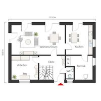 Raumgrundfläche: 85,00 m2