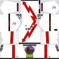 Rayo Vallecano DLS Kits 2022 – Dream League Soccer 2022 Kits & Logos