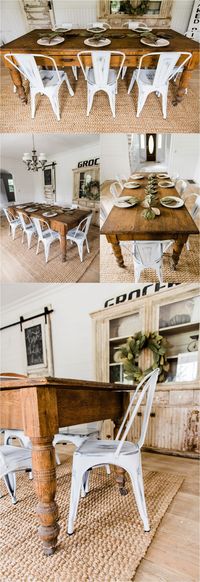 New Farmhouse Dining Chairs - Liz Marie Blog