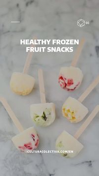 These refreshing recipes aren’t just delicious: they’re actually a healthy option if you can’t live without sweets. #frozenfruit #frozensnacks