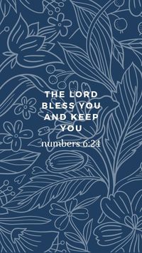 bible verse wallpaper; numbers 6:24
