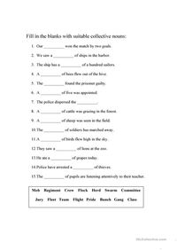 collective nouns