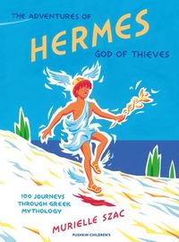 Follow Hermes on 100 unforgettable journeys across the fascinating, colourfulworld of Greek mythology. The young god is determined to have adventures fromthe very moment of his unusual birth, stealing sacred cows, discovering fireand inventing the lyre and flute. With his tumbling brown curls and cheerfulfearlessness, he charms his fellow gods: mighty Apollo, mournful Artemis,beautiful Aphrodite, and even the king of the gods, his father, Zeus himself.He will drink the nectar of Olympus and disc